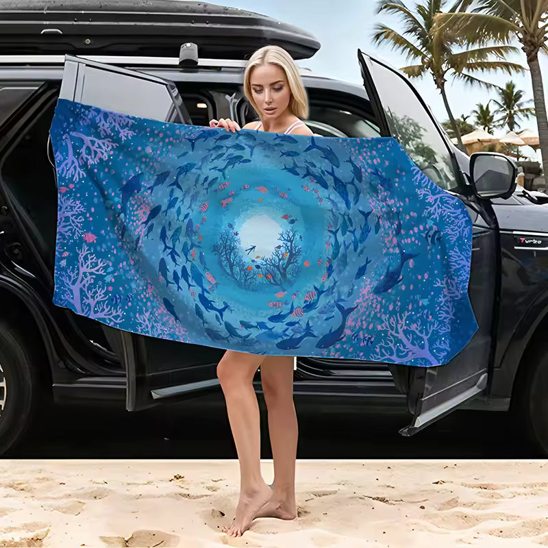 Magnetic Beach Towels
